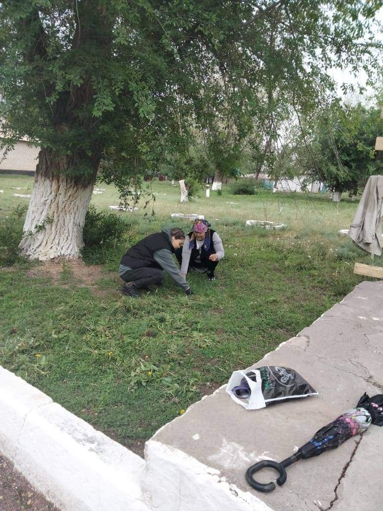 Мектеп ұжымы сенбілікке шықты. 30.04.2022